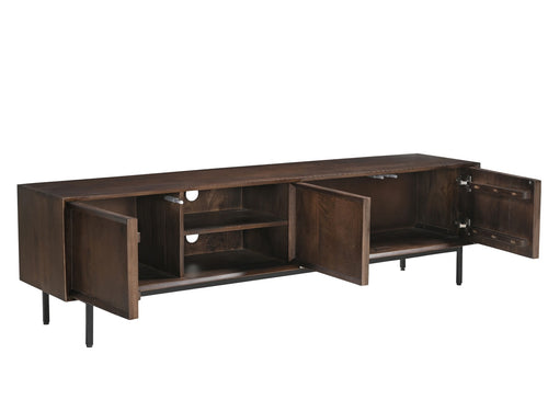 Livingfurn tv-meubel Ravenstein - 180cm - bruin