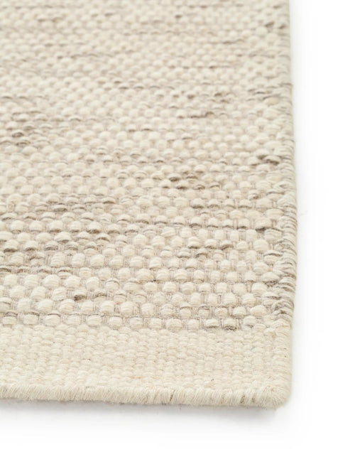 benuta wollen vloerkleed Rocco - crème - 170x240 cm