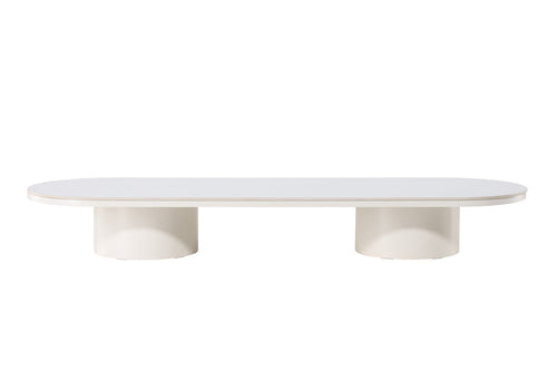 Rebellenclub Salontafel Mahigan - 190 x 60 cm - Creme - vtwonen shop
