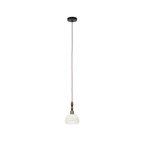 Dutchbone Poppy Hanglamp Breed - Grijs - vtwonen shop