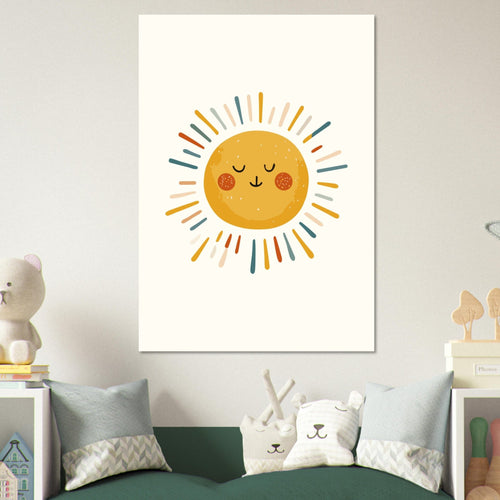 Artfulprints  Boho sunshine   poster 30x40 cm - vtwonen shop