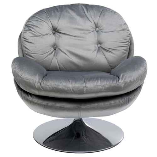 Kare Design Draaifauteuil Cosy grijs - vtwonen shop