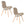 Housecraft Living Lester Eetkamerstoelen Houten poten Beige - Set van 2