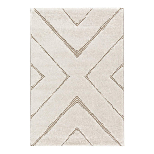 AFK Living vloerkleed  Romy - reliëfeffect - beige - 200 x 290 cm - vtwonen shop