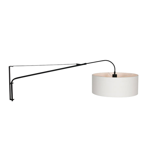 Steinhauer wandlamp elegenant - 1 lichts - 120x 56 cm - zwart