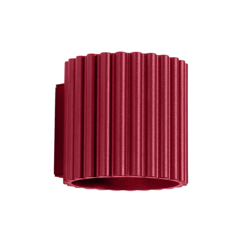 Sollux Lighting Wandlamp AURA bordeaux G9 - 10x12x10cm
