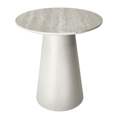 Furnhouse ronde salontafel Tango - Lichtgrijs - Ø 45 cm
