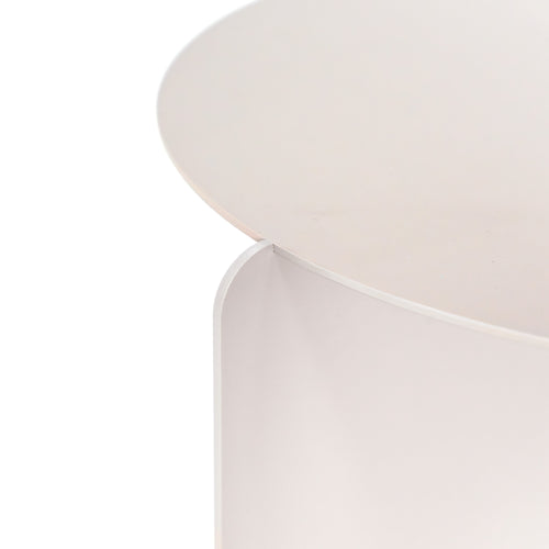 Spinder Design bijzettafel Salsa - Silky Taupe - Ø 40