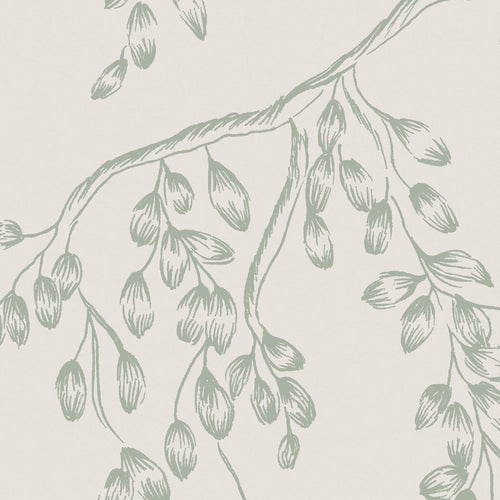 Laura Ashley Vliesbehang - Rainham Willow Sage