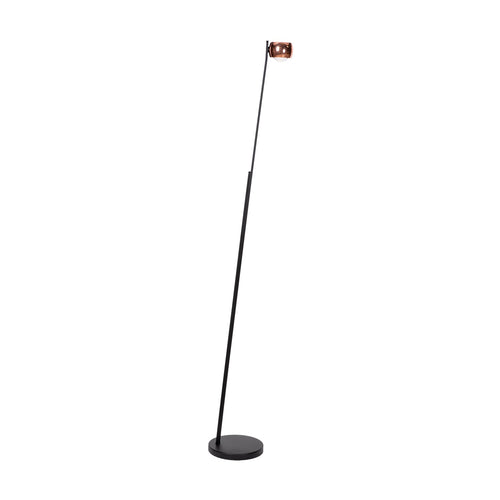 Atmooz vloerlamp Moab - roségoud - Ø 20 x H 134 cm - geïntegreerde led
