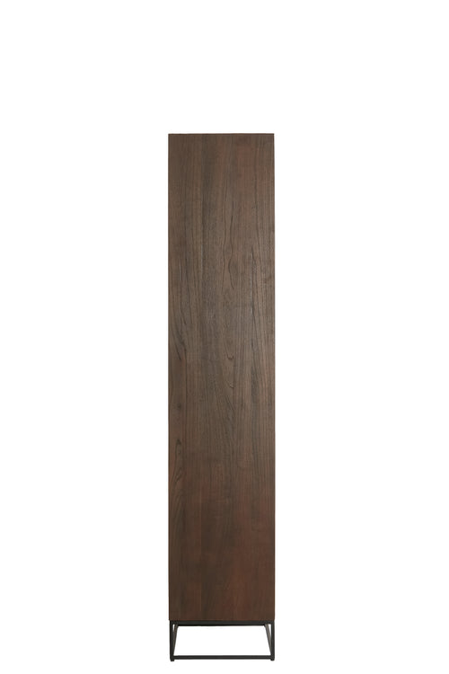 Light & Living kast LILIAN - 75x40x200cm - bruin