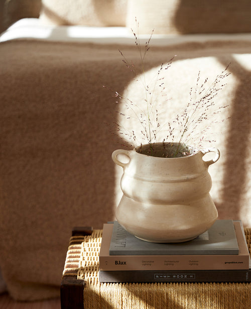 Light & Living pot TARIFA - 21.5x20x17.5cm - wit