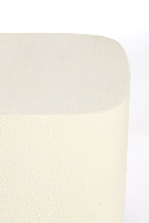 Light & Living bijzettafel SEDDON - 37x34x40cm - wit - vtwonen shop