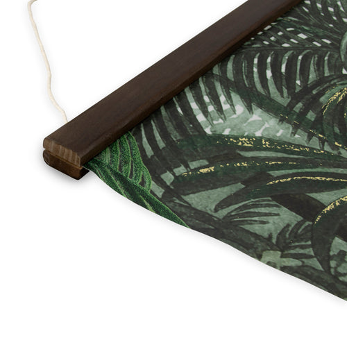 Art for the Home Hangende Poster Linnen - Jungle Landschap Groen - 100x70cm - vtwonen shop