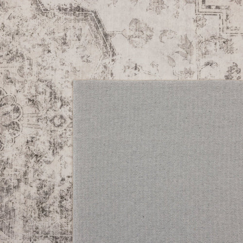 Mrcarpet Vintage Loper Vloerkleed wasbaar Beige Mason 80x250cm 80 x 250cm