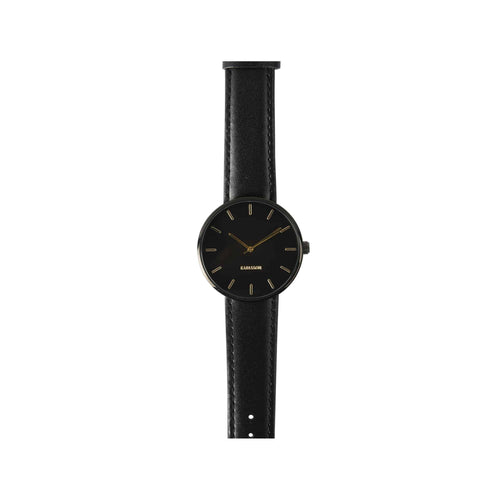 Karlsson horloge Minimal - zwart - Ø4cm