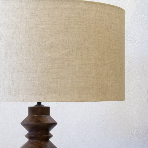 Giga Meubel Vloerlamp Alice - Walnoot - vtwonen shop