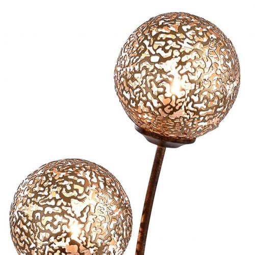 Paul Neuhaus tafellamp Greta - 2 lichts - 16  x 53   cm - bruin - vtwonen shop