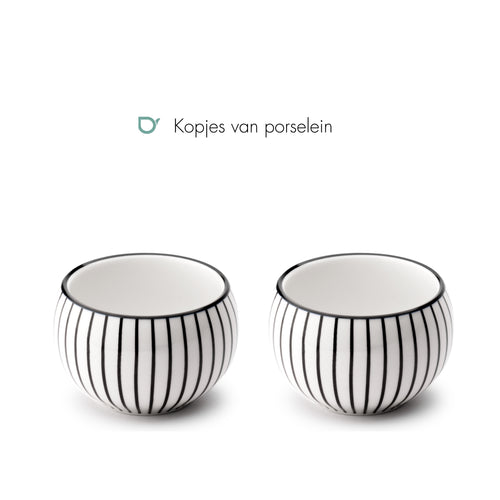 Bredemeijer - Giftset Shanxi met 2 porseleinen mokken - vtwonen shop