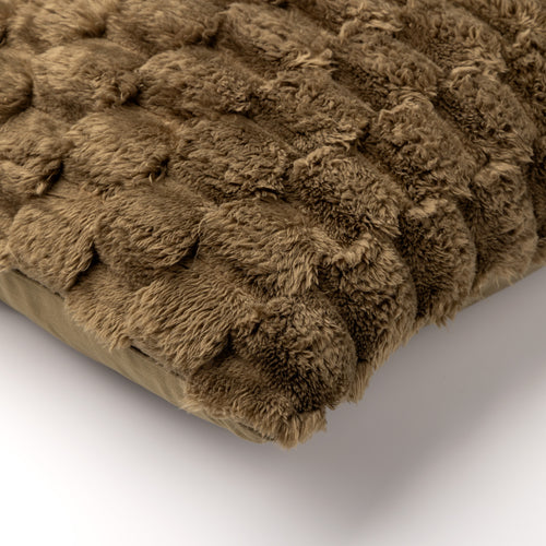 VIVA - sierkussen 45x45 cm - superzacht - 100% gerecycled - Military Olive - groen
