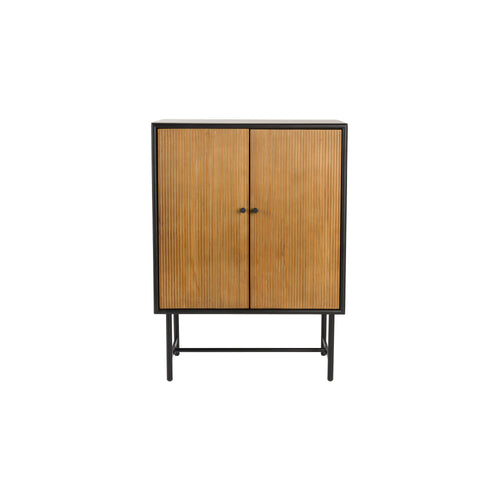 Housecraft Living Coztilla Kast/ Opbergkast Laag Zwart/ Bruin - vtwonen shop