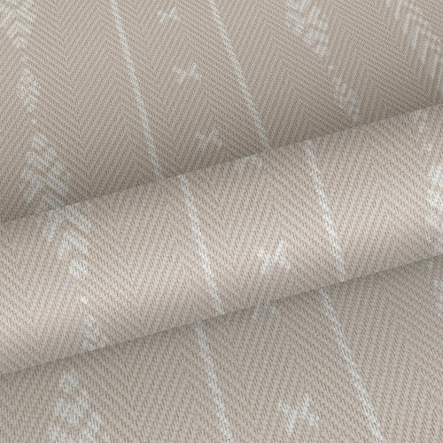 Sanders & Sanders behang etnisch motief beige en wit - 53 cm x 10 m - 640523