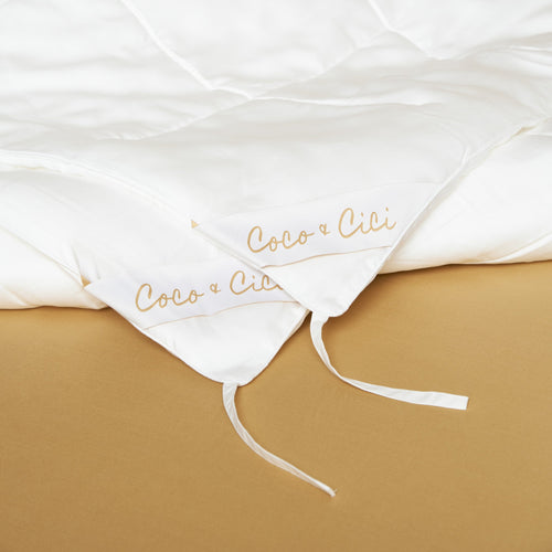 Coco & Cici - Tencel Dekbed 4 Seizoenen 120 x 150 cm - 1 Persoons Beddengoed - Kinderdekbed - Lyocell - Ademend & Extra Zacht - Wit - vtwonen shop