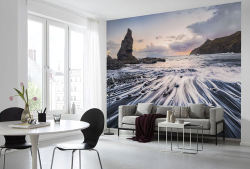 Sanders & Sanders fotobehang oceaan grijs - 400 x 250 cm - 612552