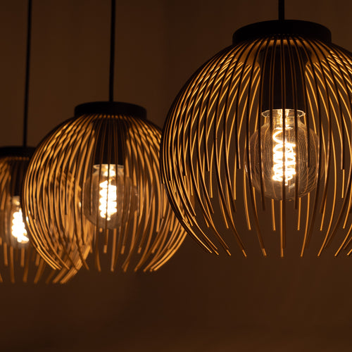 EGLO hanglamp Venezuela - e27 - 93,5 cm - goud/zwart - vtwonen shop