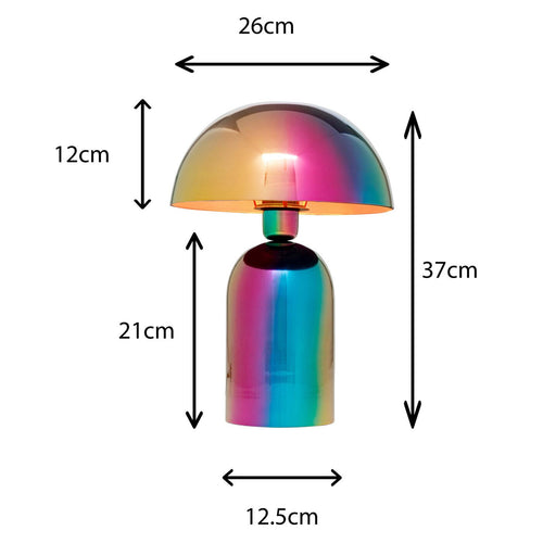 Kare Design Tafellamp Rainbow 37cm