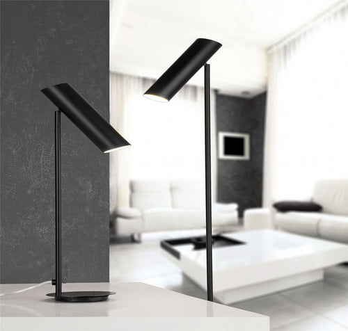 Faro Link - 1 Light Verstelbare Vloerlamp Zwart, GU10