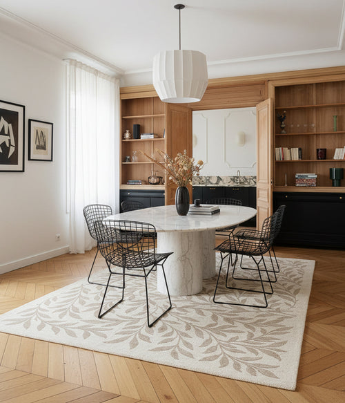 AFK Living vloerkleed Bagatelle - gerecyclede vezels - beige - 120x170 cm