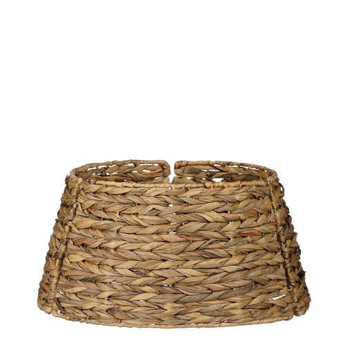 Mica Decorations Kerstboomrok Opvouwbaar - H26 x Ø47 cm - Zeegras - Naturel Bruin