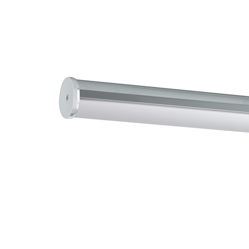 EGLO wandlamp Vadumi - led - 60 cm - grijs/wit