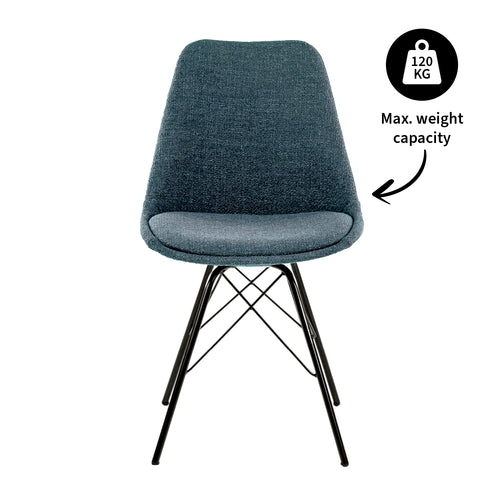 Kick kuipstoel Jens - Blauw - vtwonen shop