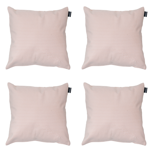 Madison sierkussen Madison Home - roze - 45x45x10cm - set van 4