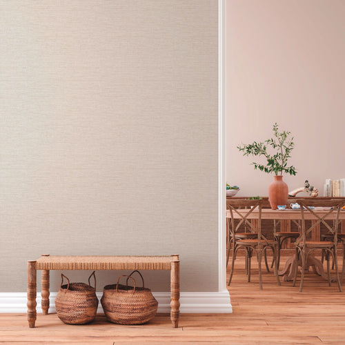Livingwalls behang geschilderd effect licht crème beige - 53 cm x 10.05 m - AS-378574