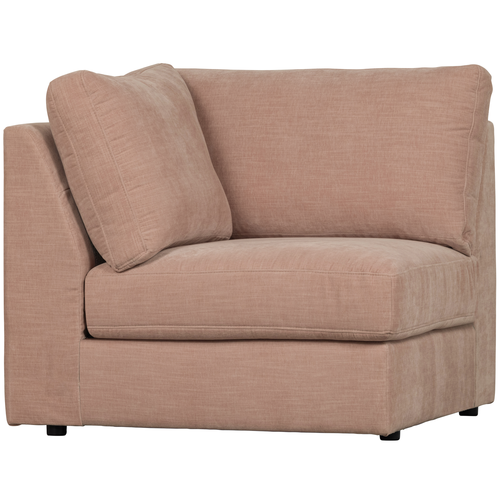 vtwonen hoek element Family - Polyester - Roze - 85x96x96 - vtwonen shop