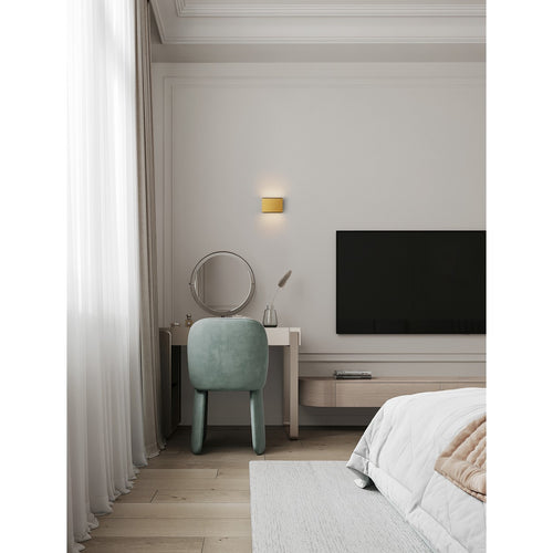 Nova Luce OTI Up & Down wandlamp, matgoud, LED, 10W, 487lm, 3000K