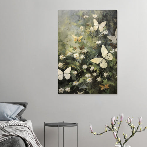 Artfulprints  Butterflies in flowerfield   poster 30x40 cm - vtwonen shop