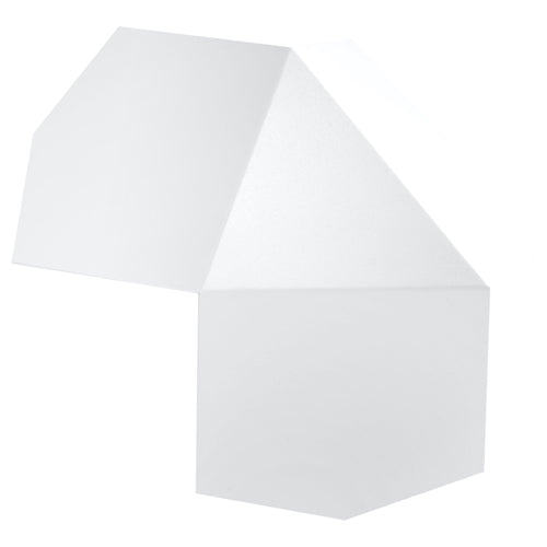 Sollux Lighting Wandlamp TRE wit - 30x30x8cm