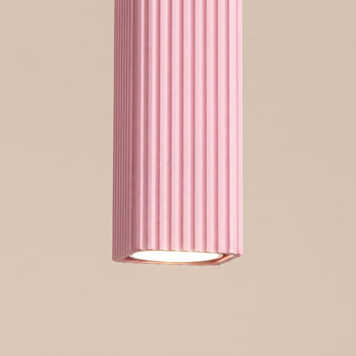 Sollux Lighting Hanglamp RAYO 3P roze - 20x20x108cm