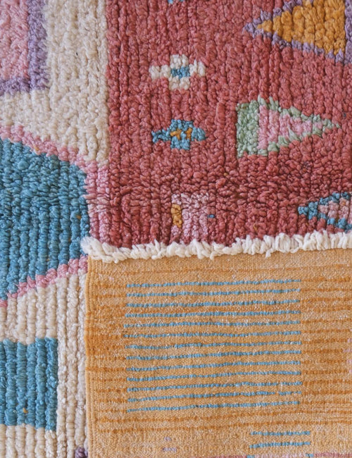 AFK Living vloerkleed Berber - handgemaakt - Wol - 209 x 316 cm