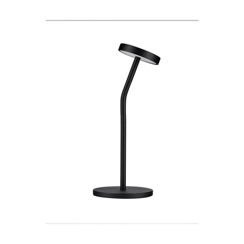 Nova Luce LOGOS Geïntegreerde LED-tafellamp Sandy Black LED 5W 345lm 3000K Aan/uit-schakelaar