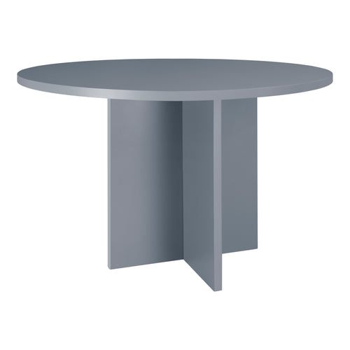 Really Nice Things  - eettafel Mathilda - MDF -rond - 120cm - grijs - vtwonen shop