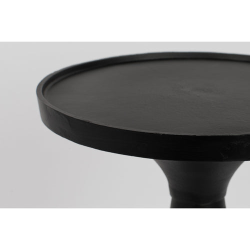 Zuiver Floss Bijzettafel Rond 28 cm Zwart