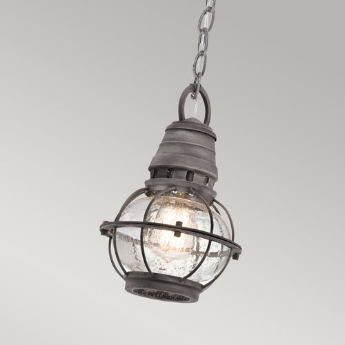 Elstead Bridge Point - 1 Lichtketting Lantaarn Zink IP44, E27