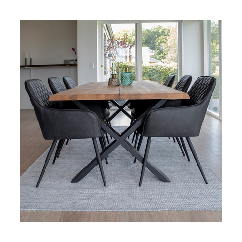 Artichok Fendi eikenhouten eettafel naturel - 200 x 95 cm - vtwonen shop