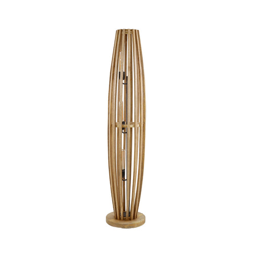 Giga Meubel Vloerlamp Orbit L - Mangohout Naturel - 3-Lichts - 145x28x28cm - vtwonen shop