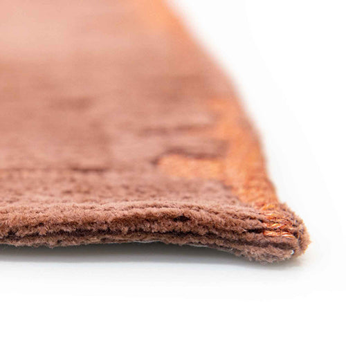 Louis De Poortere vloerkleed Za Copper - roze - 80x250cm - vtwonen shop